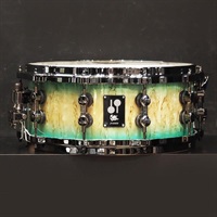 【イケベ楽器店創業50周年記念モデル】SQ2 System Snare Drum - Maple Vintage 14x6 - Blue Burst on Scandinavian Birch