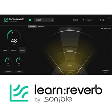 SONIBLE learn:reverb (AI学習)(ソニブル)(オンライン納品)(2時間以内に納品)