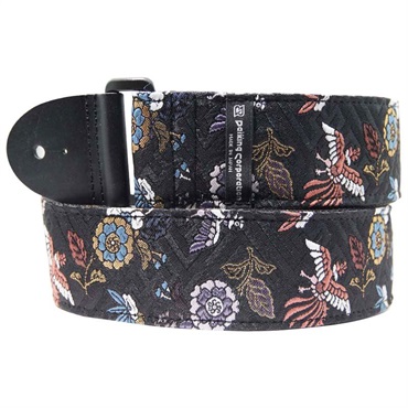 Daiking Corporation 西陣織りギターストラップ DGS-NSHO-60 紗綾形鳳凰柄