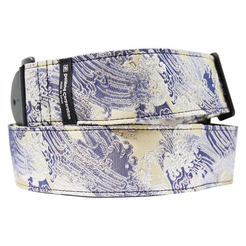 西陣織りギターストラップ DGS-NKNG-60 金欄波頭柄の商品画像