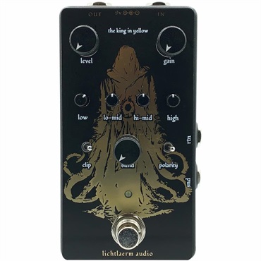 Lichtlaerm Audio King in Yellow -Parallel Blending Overdrive-　リヒラムオーディオ オーバードライブ