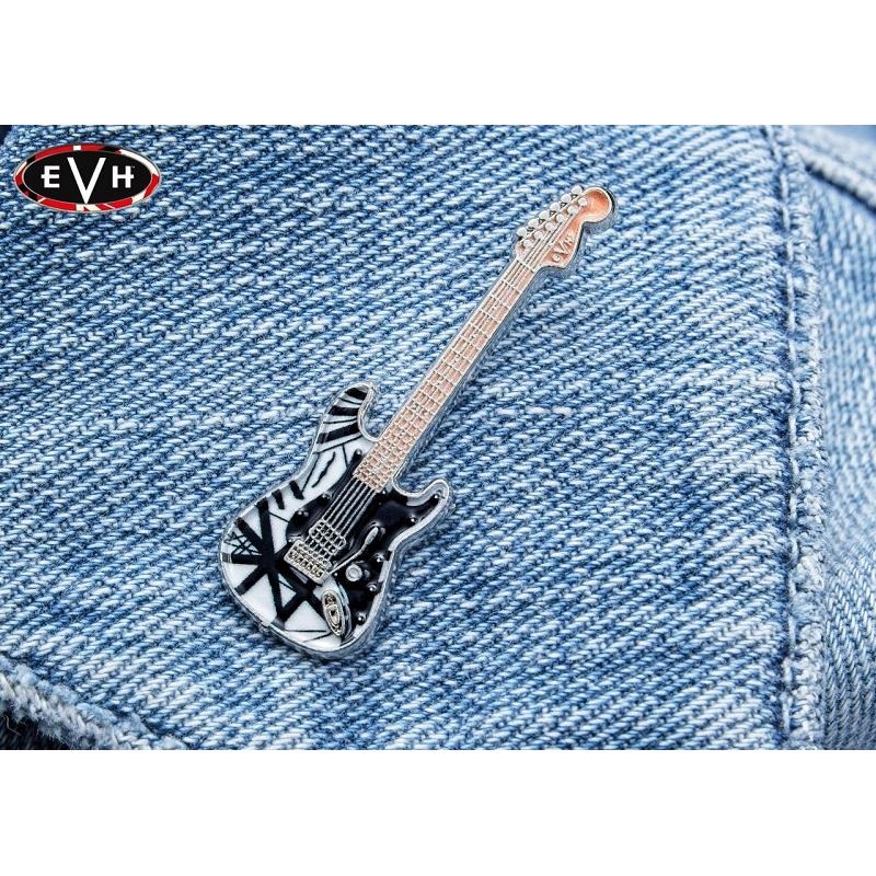 EVH EVH Guitar Pins (Black & White 78) ピンバッジ ｜イケベ楽器店