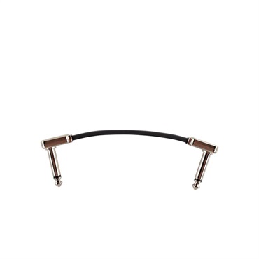 ERNIE BALL Flat Ribbon Patch Cable 3in (Black) Single [#P06225]