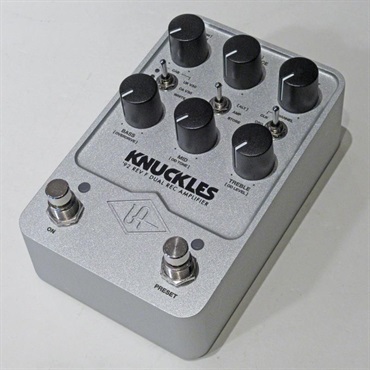 新品同様 UAFX KNUCKLES ナックルズ Universal Audio、90年代の獰猛なギター・サウンドを再現する