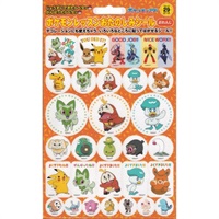 ドレミ楽譜出版社　ポケモンレッスンおたのしみシール [おれんじ]