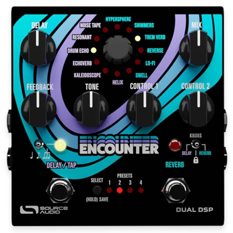 SOURCE AUDIO 【9月27日発売予定】　SA264 ENCOUNTER Ambient Delay+Reverb