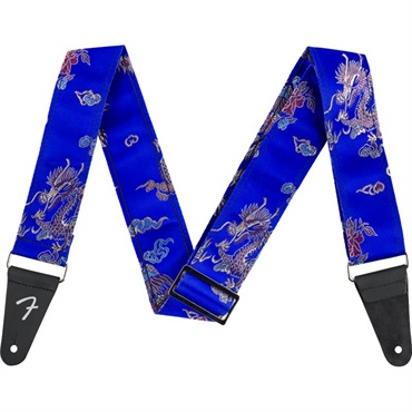Fender USA Satin Dragon Strap， Royal Blue [0990638052]