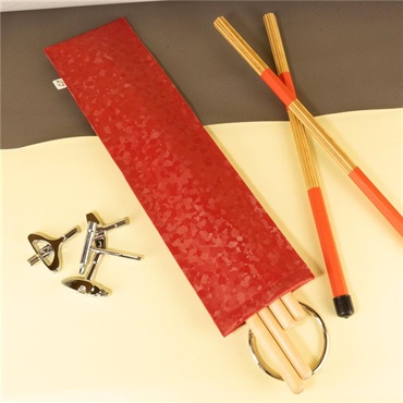 tsundrum_chan 赤カモBIGリングカラビナスティックケース