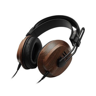 FOSTEX T60RPmk2(レコーデイング モニター ヘッドホン)（フォステクス）（黒胡桃無垢材ハウジング）（セミオープンダイナミック型）