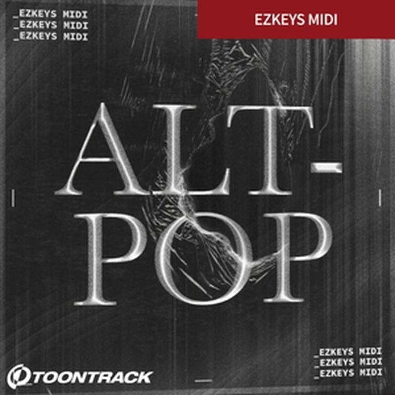 TOONTRACK KEYS MIDI - Alt-Pop (オルタナティブポップ)(EZkeys用MIDIライブラリ)(オンライン納品)(2時間以内に納品)