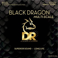 DRAGON SKIN＋ BLACK DRAGON Multi-Scale Bass Strings DBSMB6-30 【6弦用/30-125】