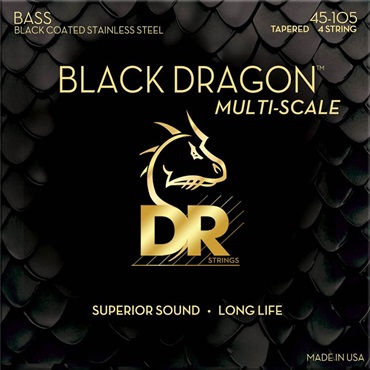 DR DRAGON SKIN＋ BLACK DRAGON Multi-Scale Bass Strings DBSMB5-45 【5弦用/45-125】