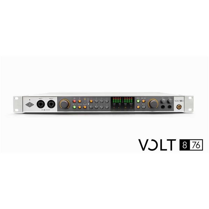 Universal Audio 【予約商品・10月中旬以降発売予定】Volt 876 USB Recording Studio (32bit interger/192kHz・iOS対応USB-Cオーディオインターフェイス)(8chマイクプリアンプ搭載)(ユニバーサルオーディオ)(LUNA DAWソフト付属)