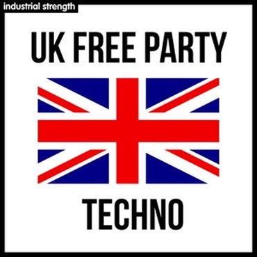 UK Free Party Techno (ハードテクノ)(インダストリアル)(オンライン納品)(2時間以内に納品)