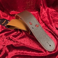 L-Slide Strap　ねこ　ガーネット　Dark Brown/Red