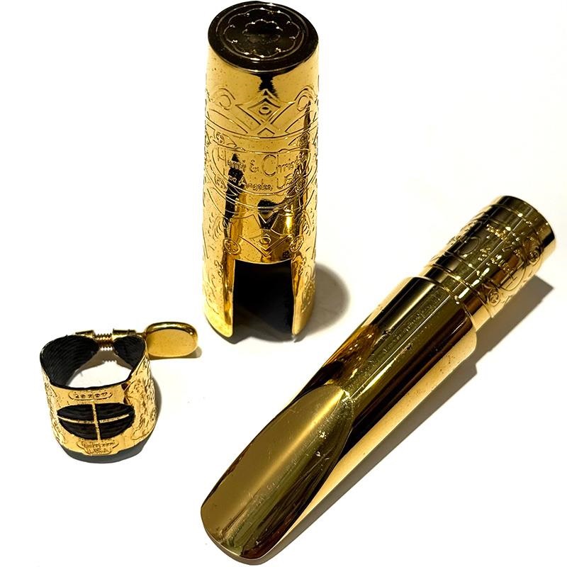 テナーサックス　セルマー　マウスピース　リガチャー　セット H.SELMER テナーサックス用リガチャー 対応：メタルマウスピース