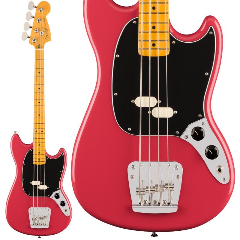 American Professional Classic Mustang Bass (Faded Dakota Red/Maple)の商品画像