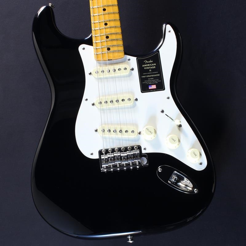American Vintage II 1957 Stratocaster (Black/Maple) #V2434492【特価】の商品画像