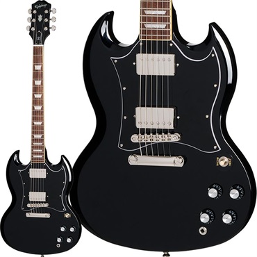 k*u様 Epiphone SG エレキギターブラック　エピフォン　黒 楽天市場】Epiphone SG Standard -Ebony- with Premium Gig Bag 新品