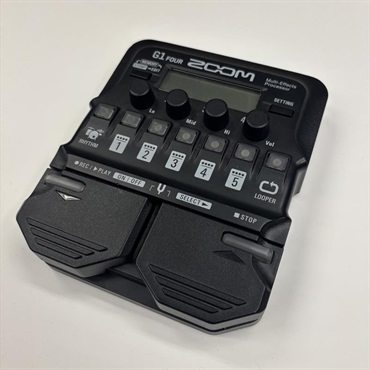 【希少品】ZOOM G1X FOUR 限定カラー イケベ限定 マルチエフェクター イケシブ」オープン記念特別限定モデル！ZOOMの人気コンパクト