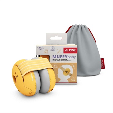 ALPINE HEARING PROTECTION MUFFY BABY CLASSIC 【イエロー】【ベビー用イヤーマフ】 (アルパイン)
