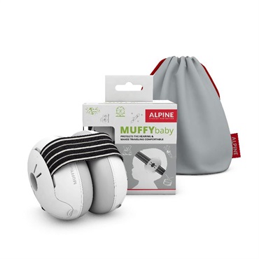 ALPINE HEARING PROTECTION MUFFY BABY CLASSIC 【ブラック】【ベビー用イヤーマフ】 (アルパイン)