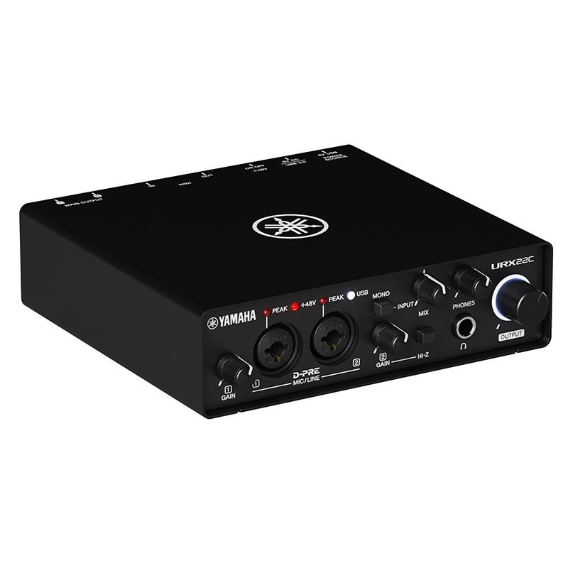 YAMAHA URX22C (ヤマハ)(USB・オーディオインターフェース)(USB Type-C)(USB3.0バスパワー・ループバック機能対応)