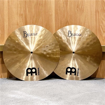 MEINL Byzance Traditional Extra Hammered Hihats 15 [B15EHH][1080g