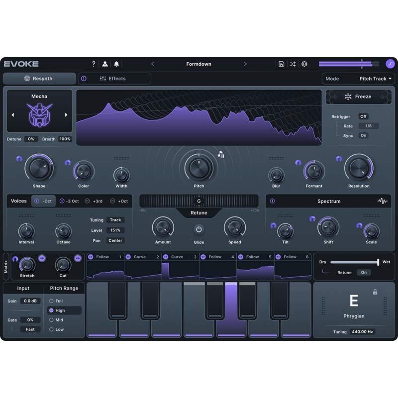 Minimal Audio Evoke (ボーカルエフェクト)(プラグインソフト)(オンライン納品)
