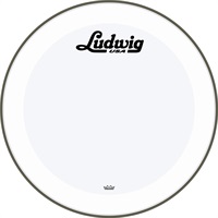 【2026年1月以降入荷予定】LW1226P3SWV [POWERSTROKE 3 Smooth White 26'' / Ludwigスクリプトロゴ仕様]