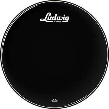 Ludwig 【2026年1月以降入荷予定】LW1022P3ESV [POWERSTROKE 3 Ebony 22'' / Ludwigスクリプトロゴ仕様]