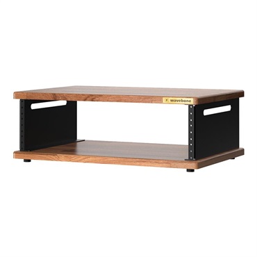Wavebone Stella Portable Rack Case-2U Walnut (ウェーブボーン