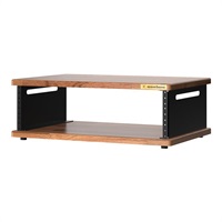 Stella Portable Rack Case-3U Walnut (ウェーブボーン)(ラックケース)(19インチ)(3U)