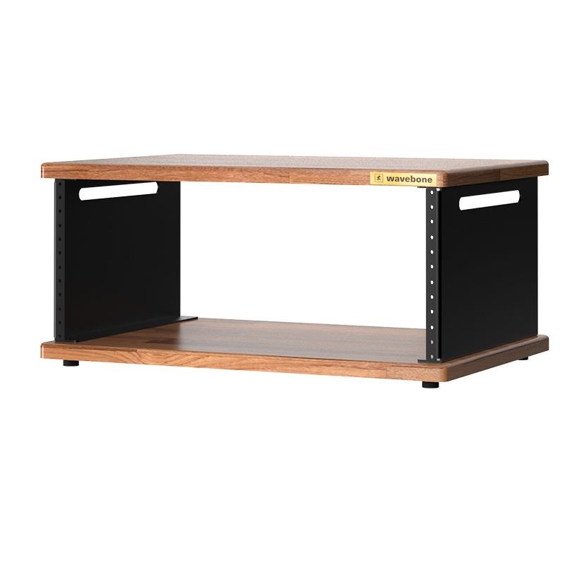 Wavebone Stella Portable Rack Case-4U Walnut (ウェーブボーン