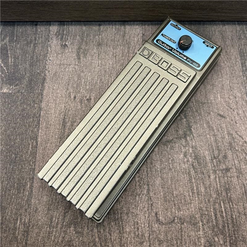 Fuzz face回路入りBOSS FV-100 ギターボリュームペダル BOSS USED 中古 FV-100（BOSS ボス）ボリュームペダル VOLUME PEDAL
