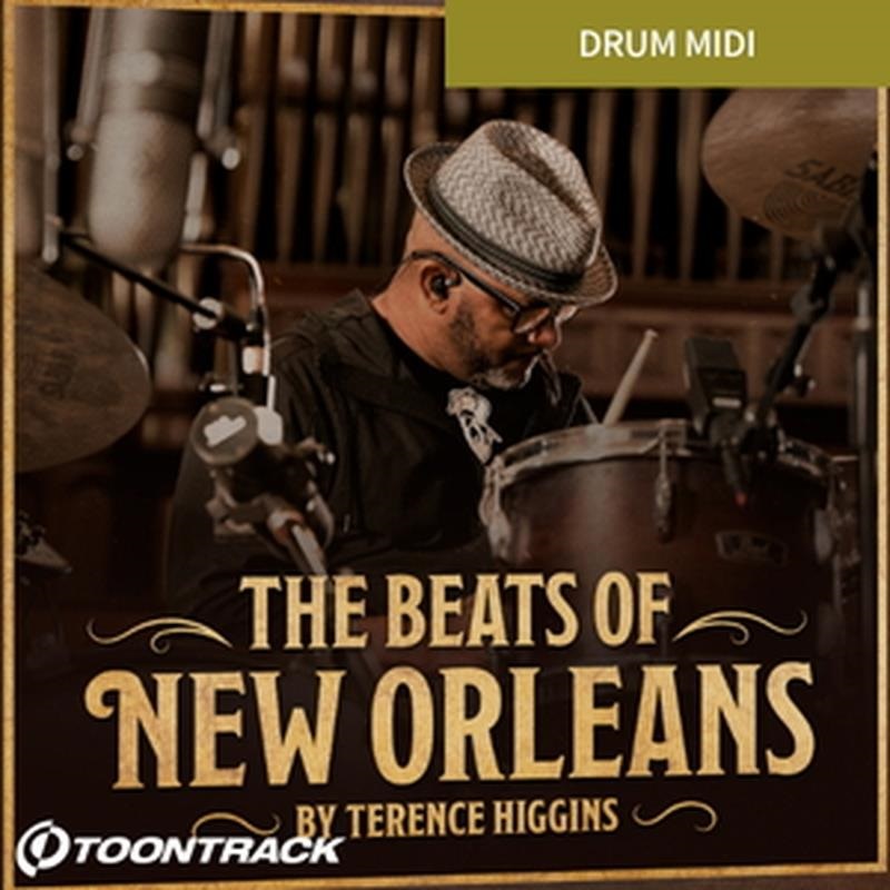 TOONTRACK DRUM MIDI - The Beats of New Orleans(オンライン納品)(2時間以内に納品)
