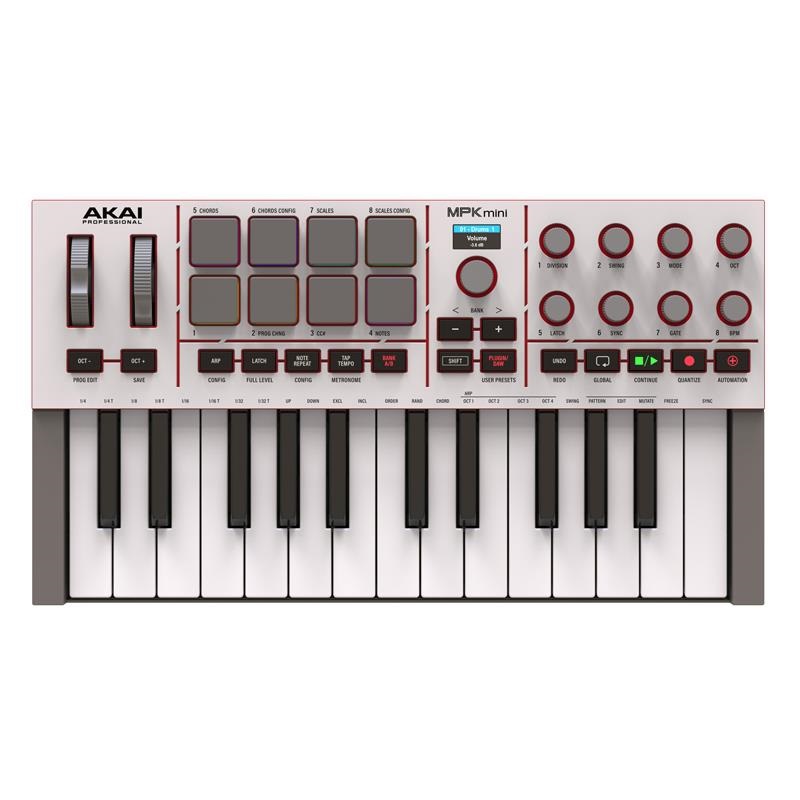 AKAI MPK Mini IV Grey (25鍵USB-MIDIキーボードコントローラー