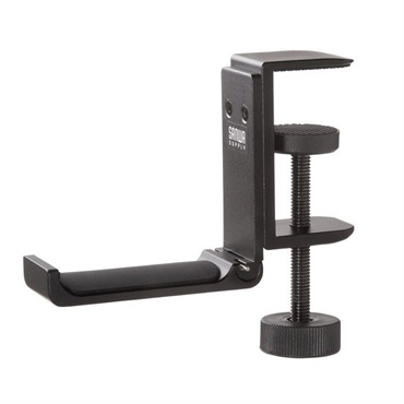 SANWA SUPPLY PDA-STN86BK (ブラック)(サンワサプライ)(ヘッドホンフック)(ヘッドホンハンガー)(金属製)