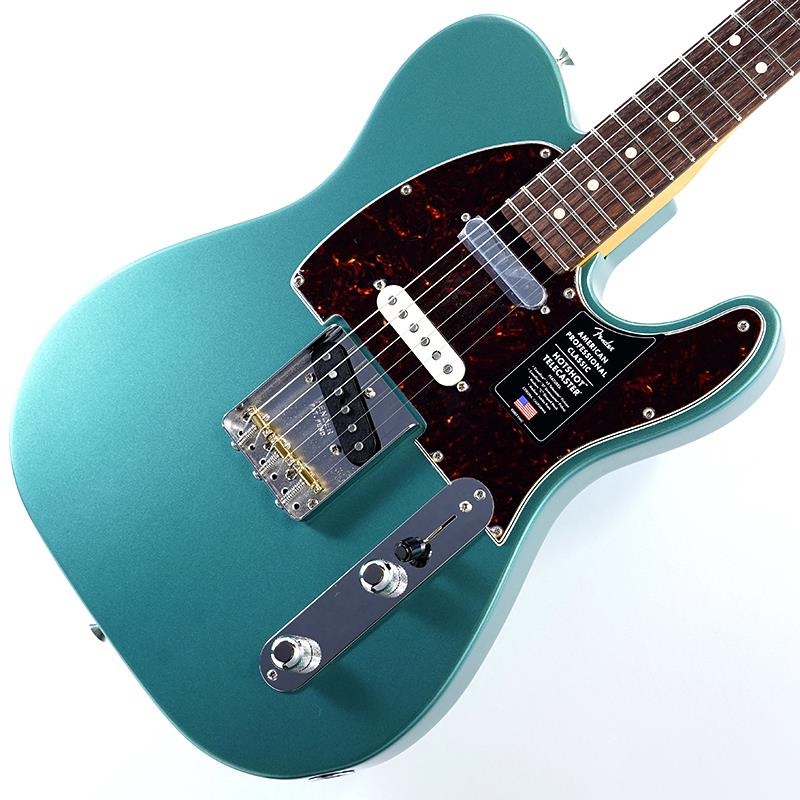Fender USA American Professional Classic Hotshot Telecaster (Faded Sherwood Green Metallic/Rosewood)