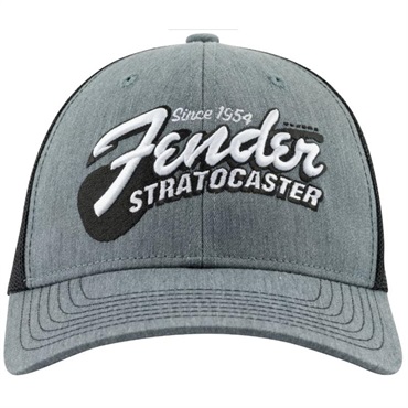Fender USA Fender Stratocaster Guitar Hat  Heather Gray