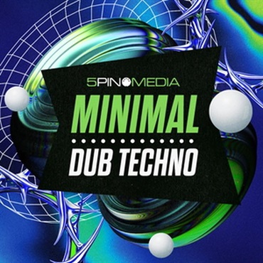 5PIN MEDIA Minimal Dub Techno (ミニマルダブテクノ)(サンプルパック)(オンライン納品)(2時間以内に納品)