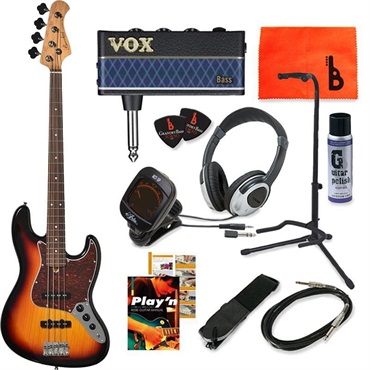 Bacchus BJB-1-RSM/R-TTPG (3TS) [SPOTモデル] 【ベース初心者入門セット】