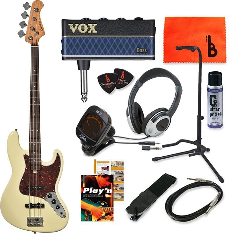 Bacchus 【入荷待ち、ご予約受付中】 BJB-1-RSM/R-TTPG (OWH) [SPOTモデル] 【ベース初心者入門セット】