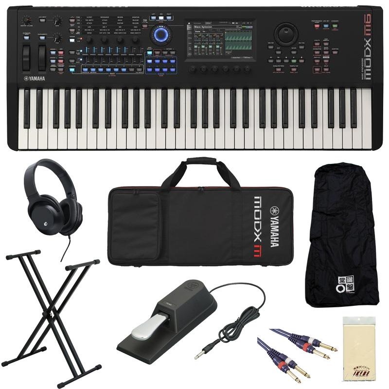 (予約商品10月24日発売) MODX M6［キーボード入門セット] イケベオリジナル・レインカバー付き！ 【kbdset】 ヤマハ シンセサイザーMODXM (MONTAGE直系) 61key ※配送事項要ご確認の商品画像