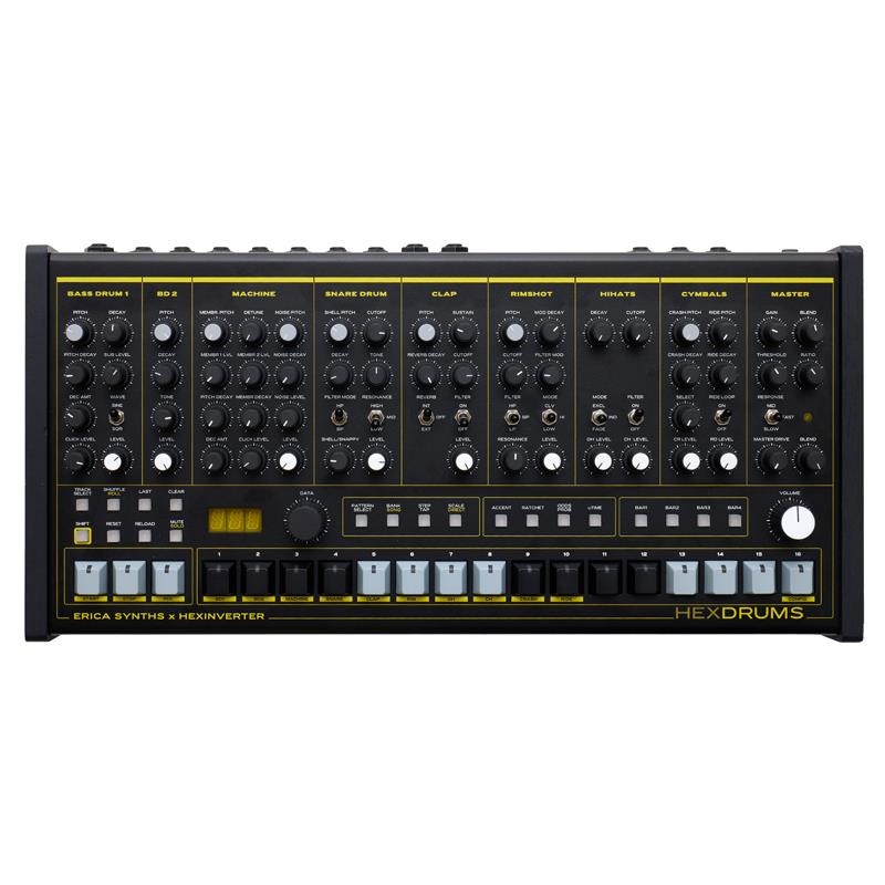 Erica synths HexDrums アナログドラムマシン エリカシンセ