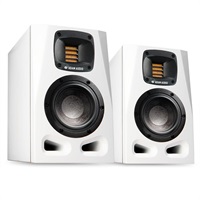 【25周年数量限定ホワイトモデル】A4V Limited Edition White (ペア)(パワード・モニタースピーカー)(リボンツイーター)(アダム)(ニアフィールド・スピーカー)