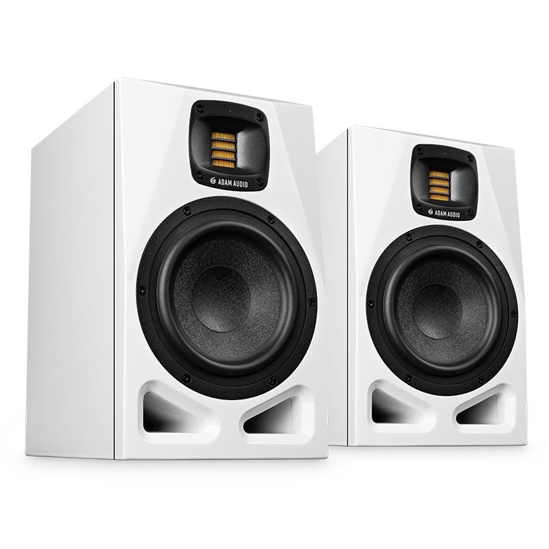 ADAM 【25周年数量限定ホワイトモデル・10月23日発売予定】A7V Limited Edition White (ペア)(パワード・モニタースピーカー)(リボンツイーター)(アダム)(ニアフィールド・スピーカー)