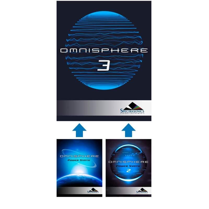 SPECTRASONICS Omnisphere 3 Upgrade (オムニスフィア)(スペクトラソニックス)(ソフトシンセサイザー)