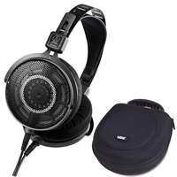 ATH-R70xa+UDG U8200BL ヘッドフォンハードケースセット (オーディオテクニカ)(モニターヘッドホン)(開放ダイナミック型)(ユーディージー)(ヘッドホンケース)