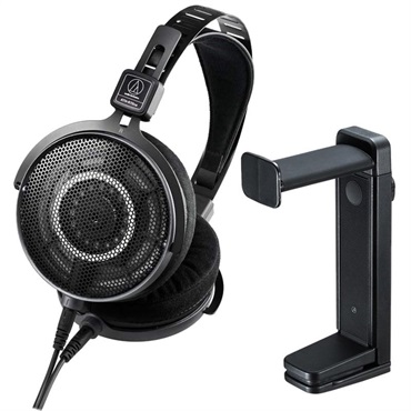 audio-technica 【クリエイター応援キャンペーン】ATH-R70x+サンワサプライ PDA-STN25BK ヘッドフォンハンガーセット (オーディオテクニカ)(開放型)(モニターヘッドホン)(サンワサプライ)(ヘッドホンスタンド)